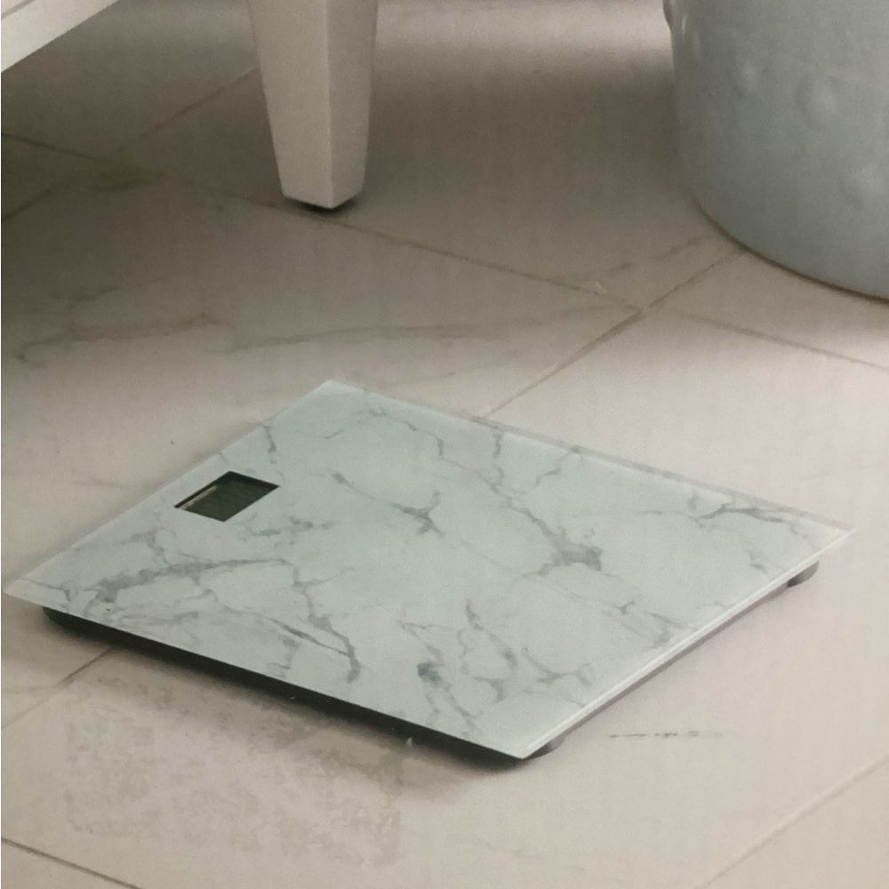 ♦️ NWT Digital Bath Scale NEW in Box marble design